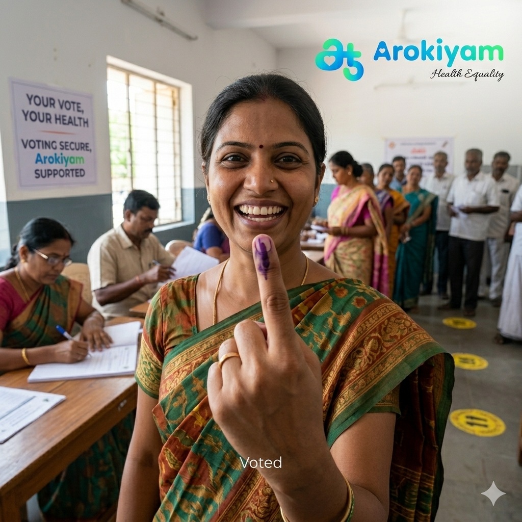 இந்தியாவின் முன்னணி சுகாதார முன்பதிவு செயலி Arokkiyam – தமிழக மக்களுக்கு வாழ்த்துக்கள்